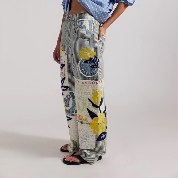 Free People Denim - Free people We The Free Lost And Found Boyfriend Jeans